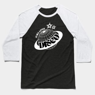 DISCO  - Still Lives Ball (White) Baseball T-Shirt